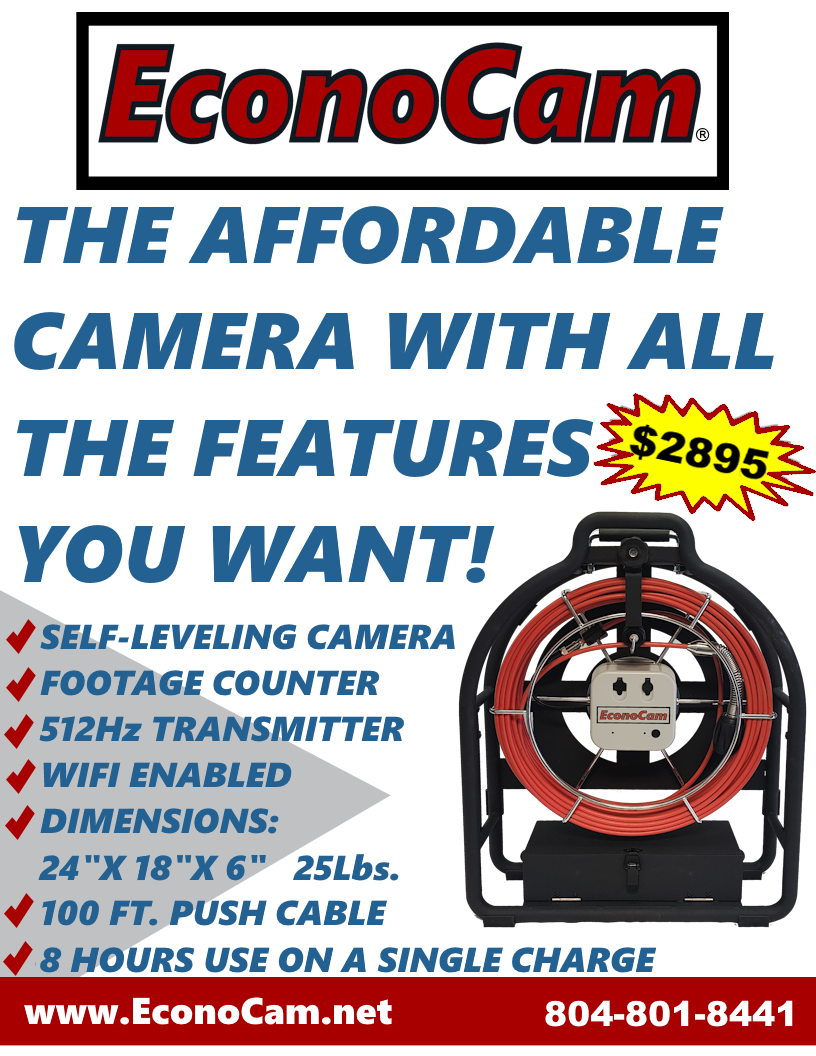 EconoCam Sewer Inspection Camera