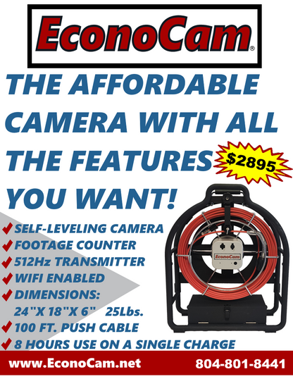 EconoCam Sewer Inspection Camera